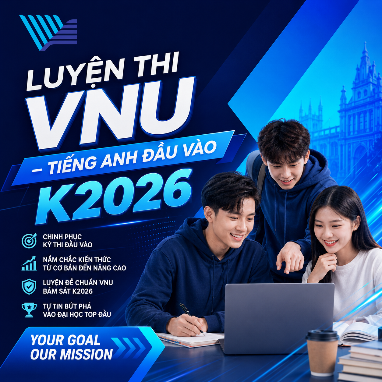 Cẩm nang VNU luyện thi AVDV K2022